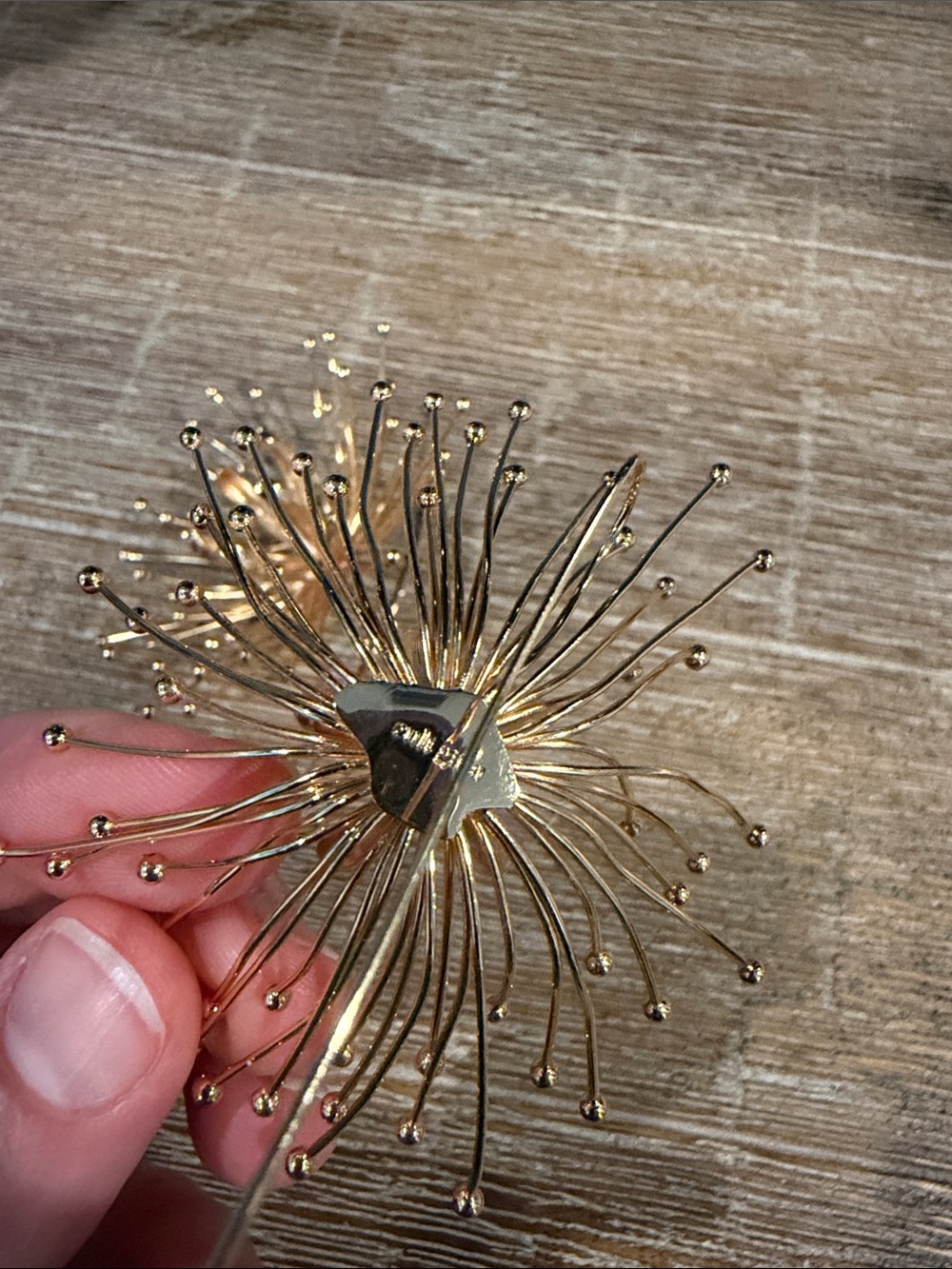 Cult Gaia Gold Starburst Statement Earrings - Picture 2 of 6